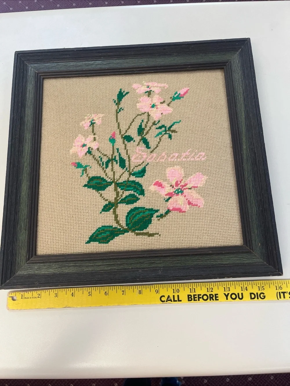 N/A hand stitched